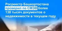 Росреестр Башкортостана проверил по СМЭВ более 138 тысяч документов о недвижимости в текущем году - Караидельский район