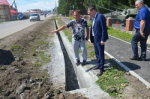 В селе Караидель благоустраивают улицу Ленина